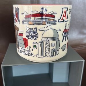 Starbucks University of Arizona (U of A) Been There Series Mug new in box